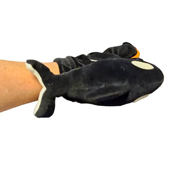 Hand Puppet Whale Plush Creations Stuffed Animal Glove Vintage 1997 - Picture 2 of 6